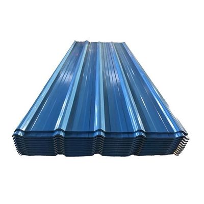 Revestimento de venda direta Z41-Z60 ASTM GI GL Chapas de aço galvanizado ondulado com comprimento 2001-3600 mm