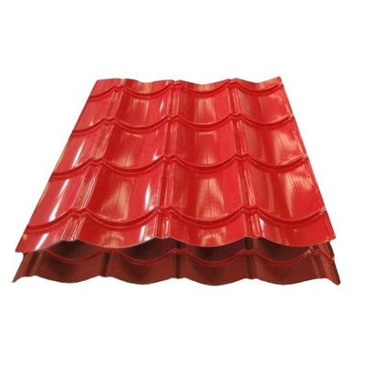 Serviço de processamento de descolagem Material corrugado Gi chapa de aço galvanizado / telhado para as exigências do seu cliente