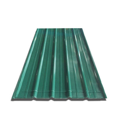 Folha de telhado de aço corrugado de ferro galvanizado com padrão GB / T e comprimento 1400-1799mm