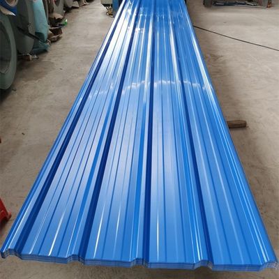Folha de telhado de aço galvanizado de várias espessuras Personalizada por com tolerância de ± 1% e certificado SONCAP