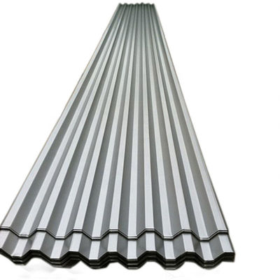 Folhas de telhado de zinco galvanizado ondulado com serviço de processamento por perfuração e spangle regular de fornecimento direto