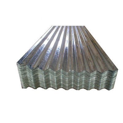 ± 1% Tolerância Folhas de telhado galvanizadas de tipo spangle regular para fabrico de fornecimento direto