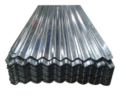 GB padrão 0,12-1,2mm * 600-1250mm espessura 4x8 chapa de telhado de aço galvanizado corrugado para testes de garantia rigorosos
