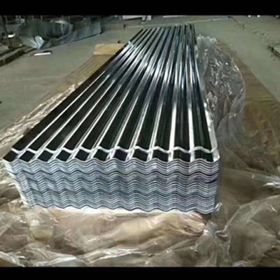 Folha de telhado de edifício personalizada com material galvanizado tipo spangle regular 0.12-0.6mm