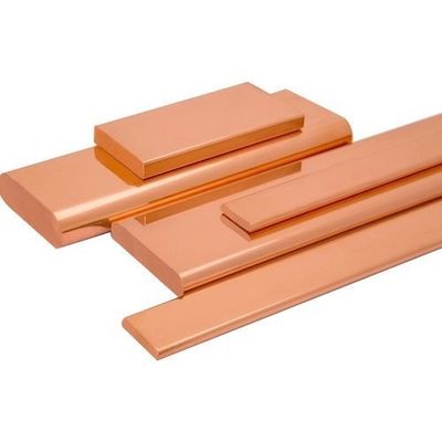 Placa/folha de cobre eletrolítico barato para a indústria de decoração Pedido mínimo de uma tonelada Resistência final ≥ 195 MPa