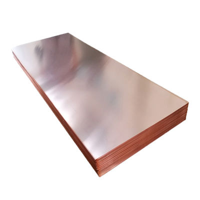 Placas de cobre baratas com alongamento ≥ 30% e resistência final ≥ 195 MPa Ordem mínima de uma tonelada C12200