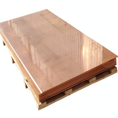 0.3mm~100mm Espessura Resistência Chapa de cobre para indústria de decoração