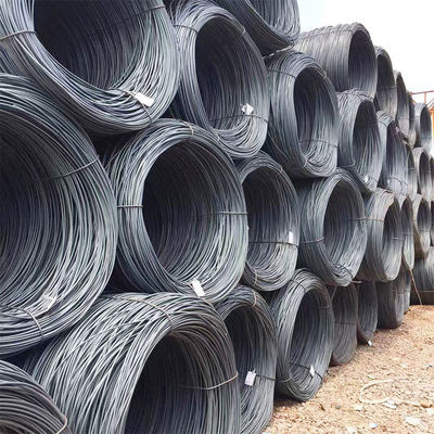 Q195 Q235 Q345 Aço especial de corte livre 5,5 mm 6,5 mm laminado a quente SAE 1008 Rodas de fio de aço carbono