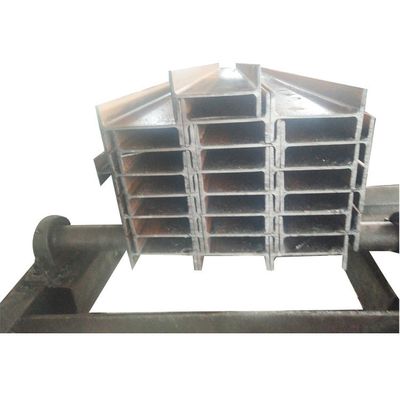 Feixe H de aço galvanizado a carbono laminado a quente com espessura da teia de acordo com as necessidades do cliente Q235B Q345B Q420C Q460C SS400