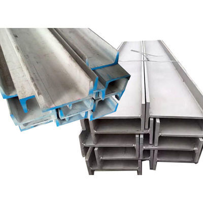 Largura Personalizavel Feixe H Galvanizado Aço laminado a Quente SS540 S235 S275 S355 A36 A572 G50 G60 para Fabricação de Aço Estrutural