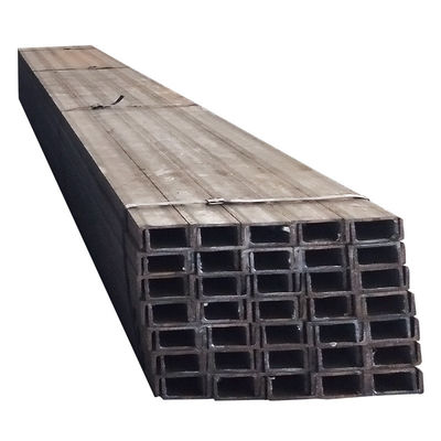 JIS ASTM GB BS EN DIN Padrão de aço galvanizado Profil de aço de canal para engenharia de parede de cortina e mais