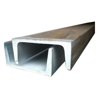 JIS ASTM GB BS EN DIN Standard C-formed canal de aço para aplicações de dobra