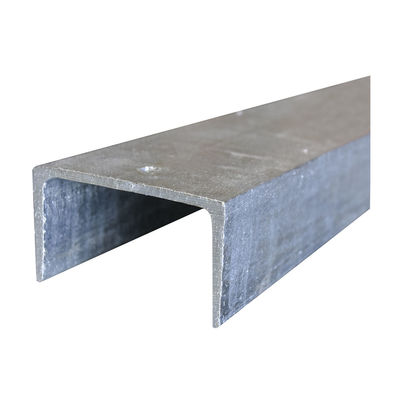 JIS ASTM GB BS EN DIN Standard SS 304 aço inoxidável U canal para engenharia de parede de cortina e outros projetos