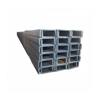 Ss400 Q235 aço de canal C laminado a quente com JIS ASTM GB BS EN DIN Standard