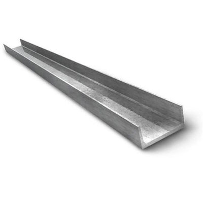 Galvanizado a quente Q235 SS400 Ferro U Channel Standard de aço JIS ASTM GB BS EN DIN Perforado